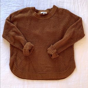 Madewell Waffle Knit Pullover Sweater
